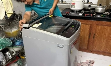 SỮA CHỮA MÁY GIẶT LỒNG ĐỨNG.