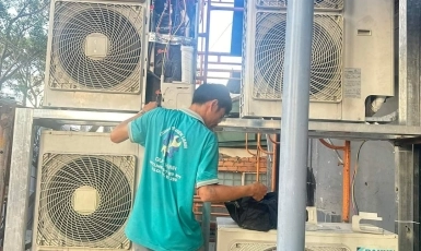 THÁO LẮP THI CÔNG CÔNG TRÌNH MÁY ÂM TRẦN.